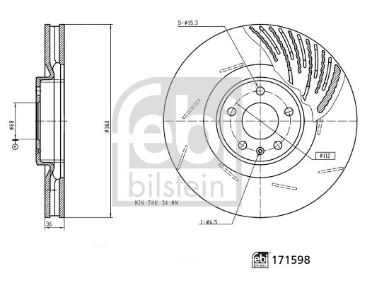 FEBI BILSTEIN Jarrulevy 171598